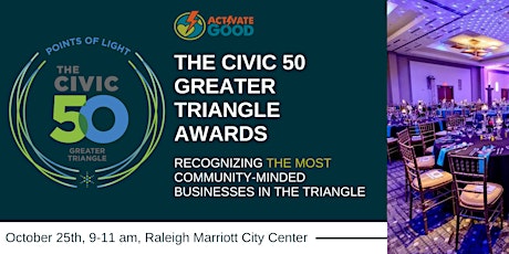 The Civic 50 Greater Triangle Awards Breakfast primary image