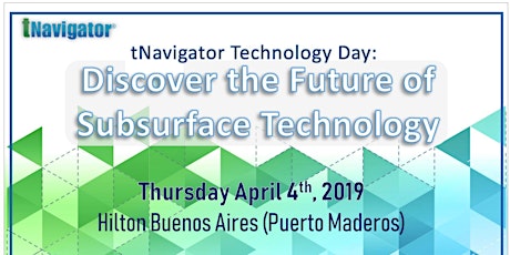 tNavigator Technology Day: Discover The Future of Subsurface Technology primary image