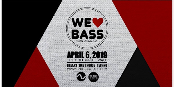 We Love Bass w/ Jesse Perez + Reid Speed + Gerra & Stone