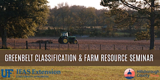Hauptbild für Greenbelt Classification & Farm Resource Seminar In-Person