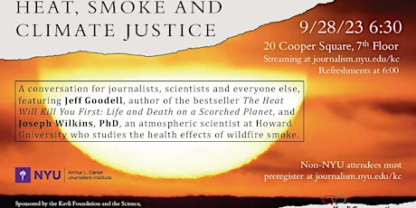 Heat, Smoke and Climate Justice primary image