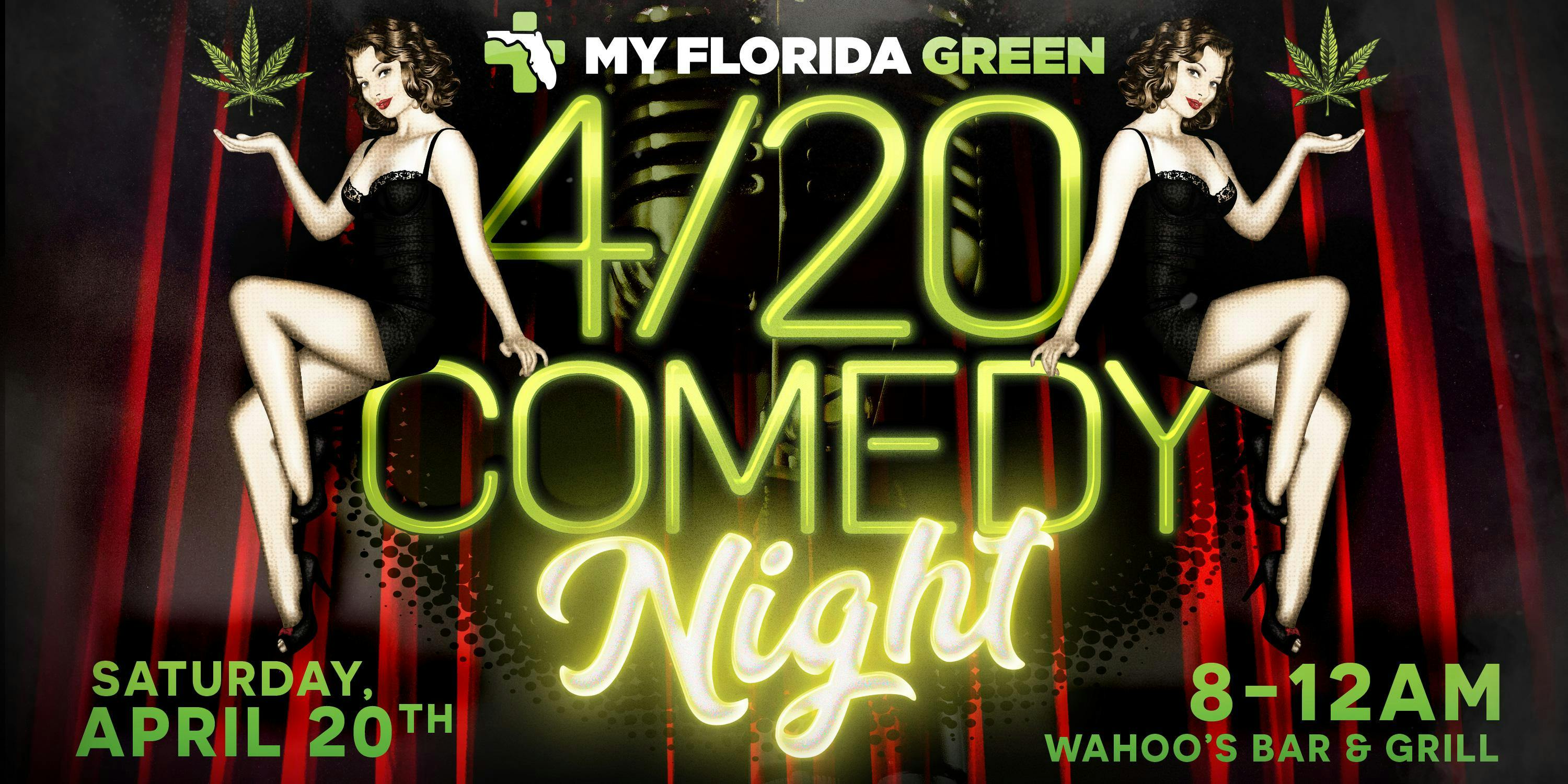 Comedy Night for My Florida Green patients and guests