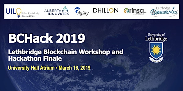 BCHack 2019 (Lethbridge Blockchain Hackathon Finale)