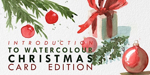 Intro to Watercolor Workshop: Christmas Cards Edition primary image