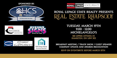 Royal LePage State Realty Presents Real Estate Rhapsody primary image