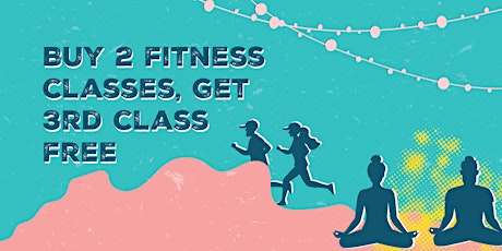 Imagen principal de Buy 2 fitness classes, get 3rd class free