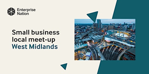 Imagem principal do evento Online small business meet-up: West Midlands