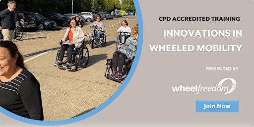 Primaire afbeelding van CPD Accredited Training - Innovations in Wheeled Mobility