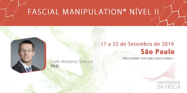 Fascial Manipulation® com Antonio Stecco -  NÍVEL II