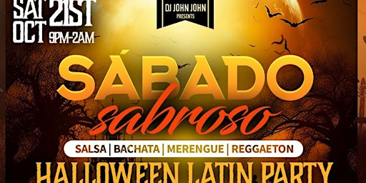 Hauptbild für SÁBADO SABROSO Halloween Latin Party at Ainslie's Bowery UNDERGROUND