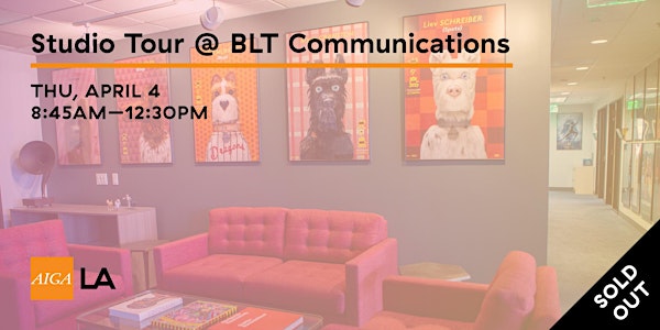 Studio Tour @ BLT Communications