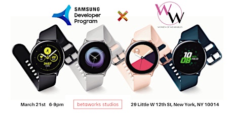 Samsung Developer Program x WOW- Let's Discuss Wearables primary image