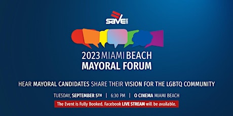 2023 Miami Beach Mayoral Forum primary image