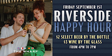 Imagen principal de Riverside Happy Hour at The Wharf Miami