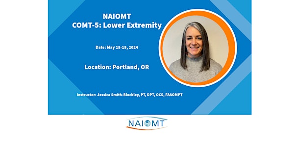 NAIOMT COMT-5: Lower Extremity [Portland]2024
