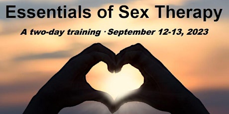 Essentials of Sex Therapy primary image