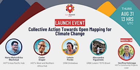OpenSummit 23-24: Collective Action Towards Open Mapping for Climate Change primary image