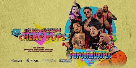 Imagem principal do evento POW! Pro Wrestling Presents "Cheap Pops'!