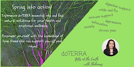 Spring into action! with doTerra essential oils for wellness primary image