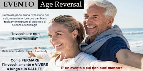 Imagem principal do evento Vivere Anti Aging a Napoli 23 Marzo 2019