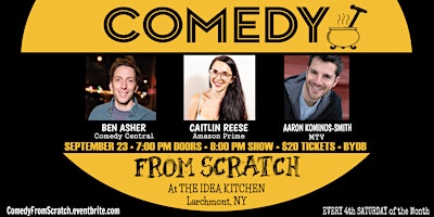 Comedy From Scratch at The Idea Kitchen Larchmont 