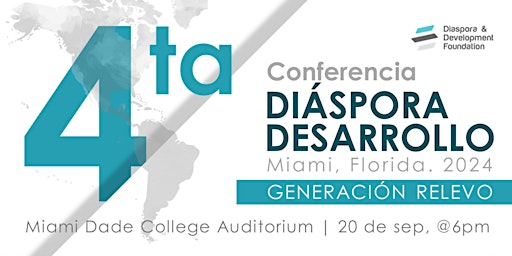 Imagem principal do evento 4ta Conferencia Diáspora y Desarrollo: