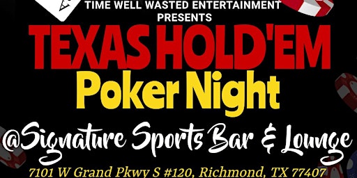 Poker Nights @ Signature Sports Bar and Lounge! primary image