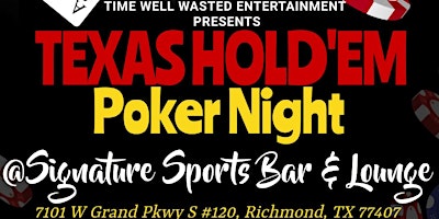 Image principale de Poker Nights @ Signature Sports Bar and Lounge!