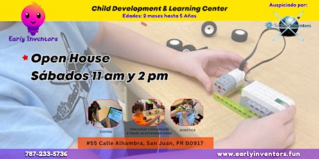 Open House Gratis - Early Inventors Child Development & Learning Center primary image