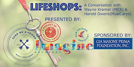 Lifeshops: A Conversation with Wayne Kramer and Harold Owens primary image