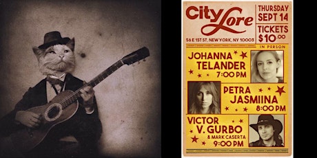 Victor V. Gurbo Presents: a Night of Live Music at City Lore primary image