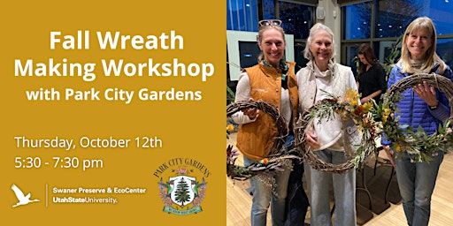 Fall Wreath Making Workshop with Park City Gardens primary image
