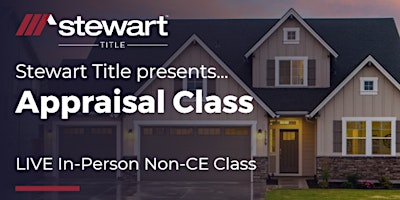 Appraisal Class for Realtors - Bring Your Questions! primary image