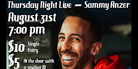 Sammy Anzer - Thursday Night Live primary image