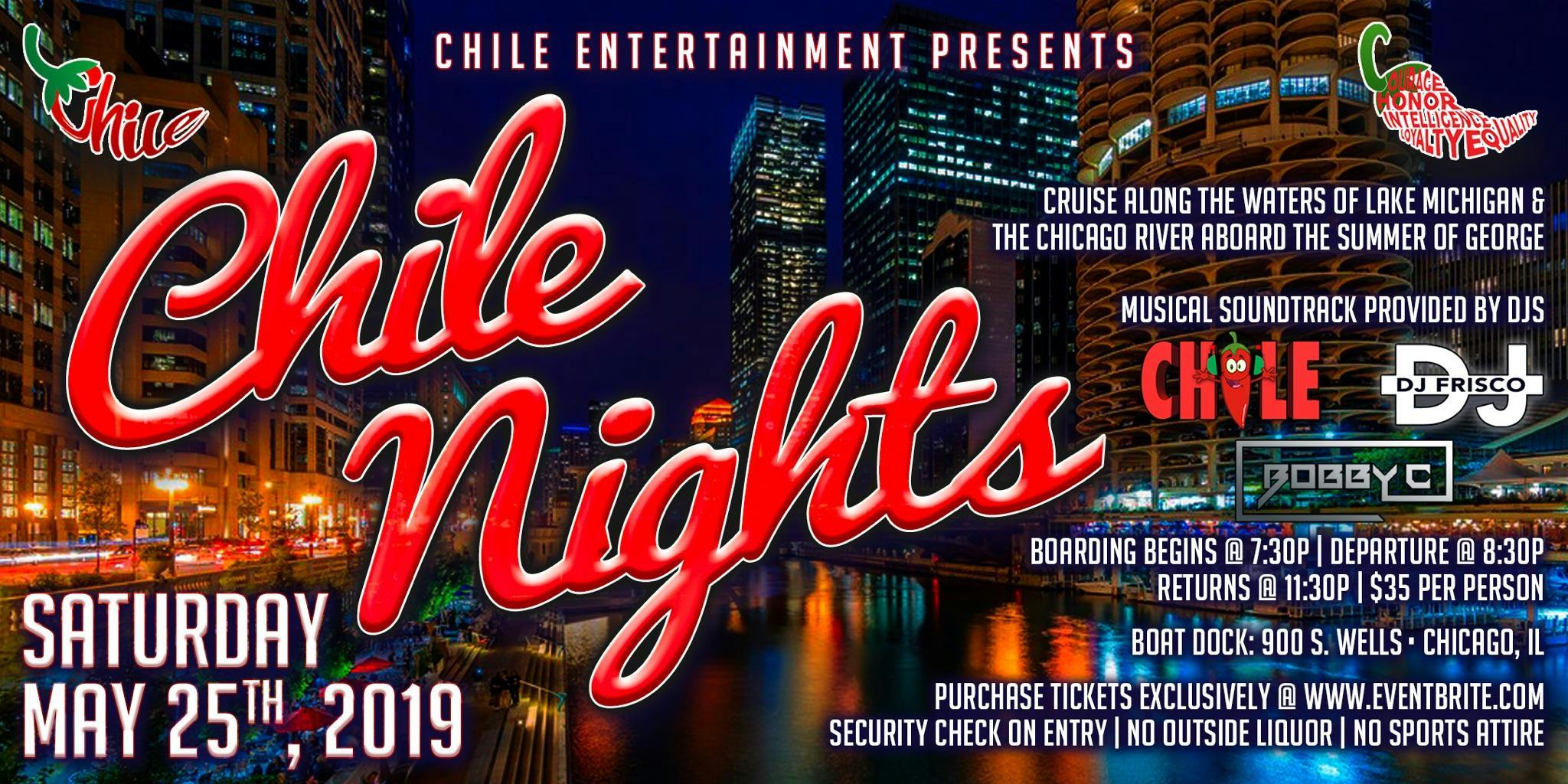 CHILE ENTERTAINMENT presents: CHILE NIGHTS