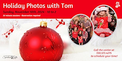Imagem principal do evento Holiday Photos with Tom