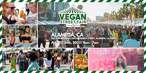 Vegan Street Fair The Bay 2023 - Premium Passes & Perks primary image