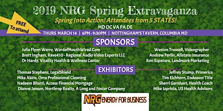 Spring Extravaganza NRG 2019 primary image