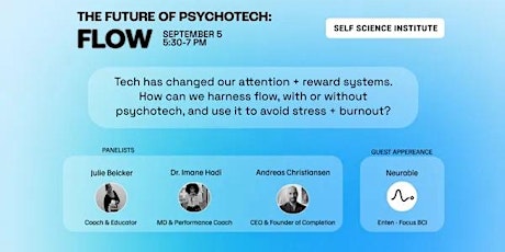 Imagen principal de The Future of Psychotech: Flow