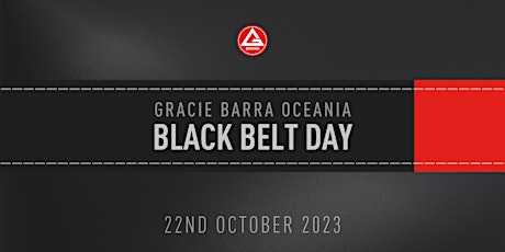 GB Oceania Black Belt Day primary image