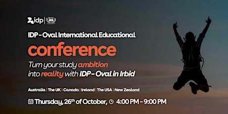 Join Oval - IDP International Educational Conference 2023 in Irbid primary image