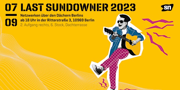 Sundowner - Netzwerken über den Dächern Berlins