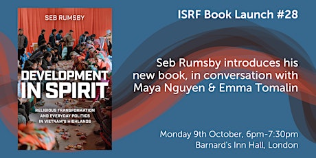 ISRF Book Launch: Seb Rumsby's 'Development in Spirit'  primärbild