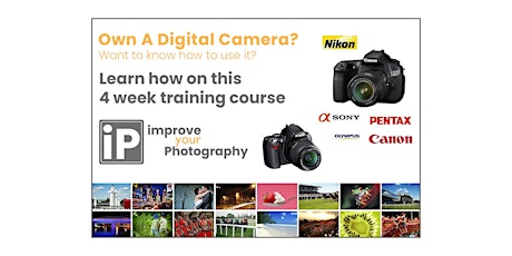 Imagen principal de Digital Photography 4 Week Course - Tuesday Evenings