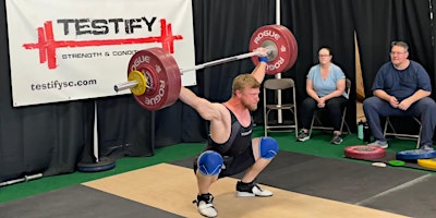 Primaire afbeelding van 2024 Testify Barbell MAYhem Weightlifting Meet