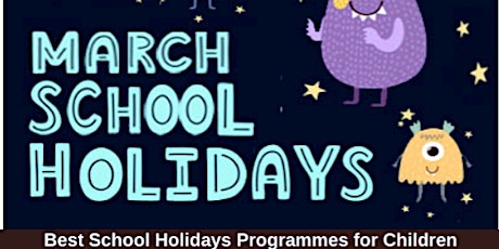 March School Holidays - Holiday Camp for Kids age 3 up West Coast Park primary image