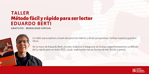 Taller Método fácil y rápido para ser lector, por Eduardo Berti