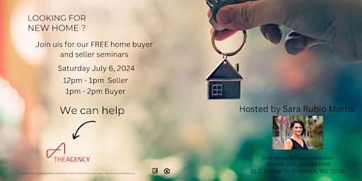 Imagen principal de July First Saturday home buyer seminar