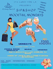 It's Curry Time LA presents Sip and Shop