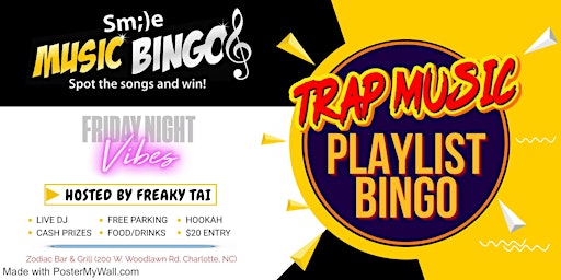 Imagem principal do evento Trap Bingo